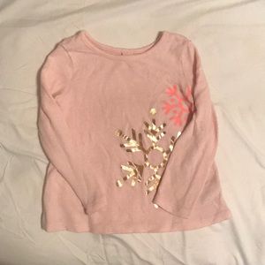 Cat & Jack Snowflake Children’s Long Sleeve